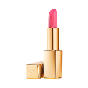 Estée Lauder front packaging showing shade 220 Powerful and sleek case, elegant carry benefit