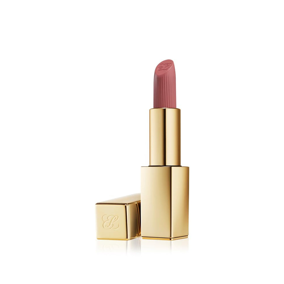 Estée Lauder front case showing elegant gold packaging and premium finish