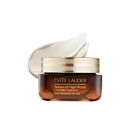 Estée Lauder front jar showing product packaging and luxury finish benefits