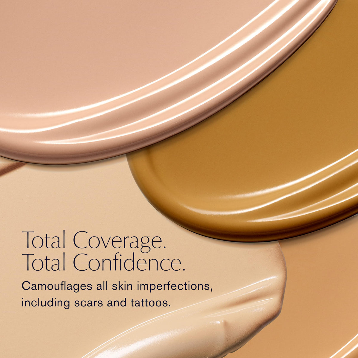 Estée Lauder application on skin using sponge for even coverage and natural blend benefit