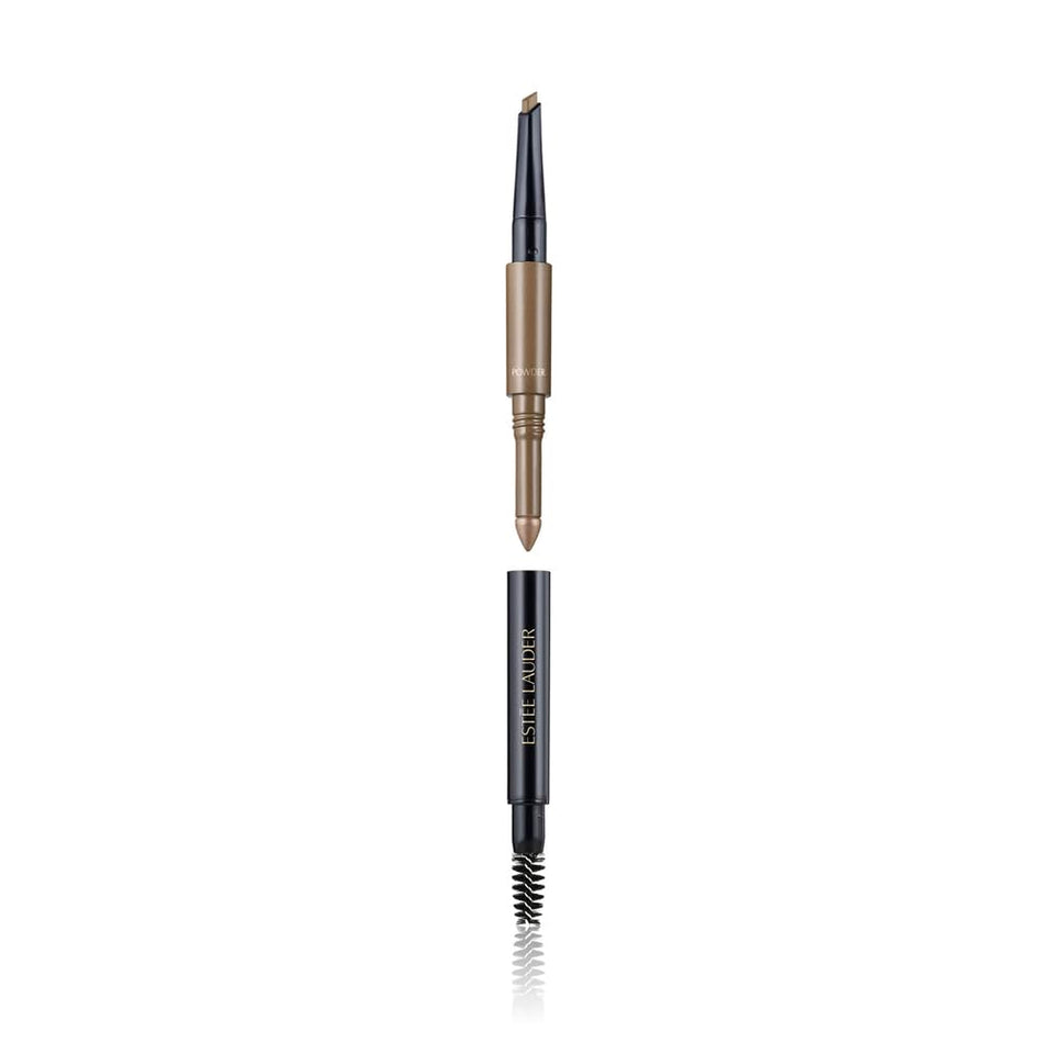 Estée Lauder 3-in-1 tool front view showing compact design and travel-friendly benefit