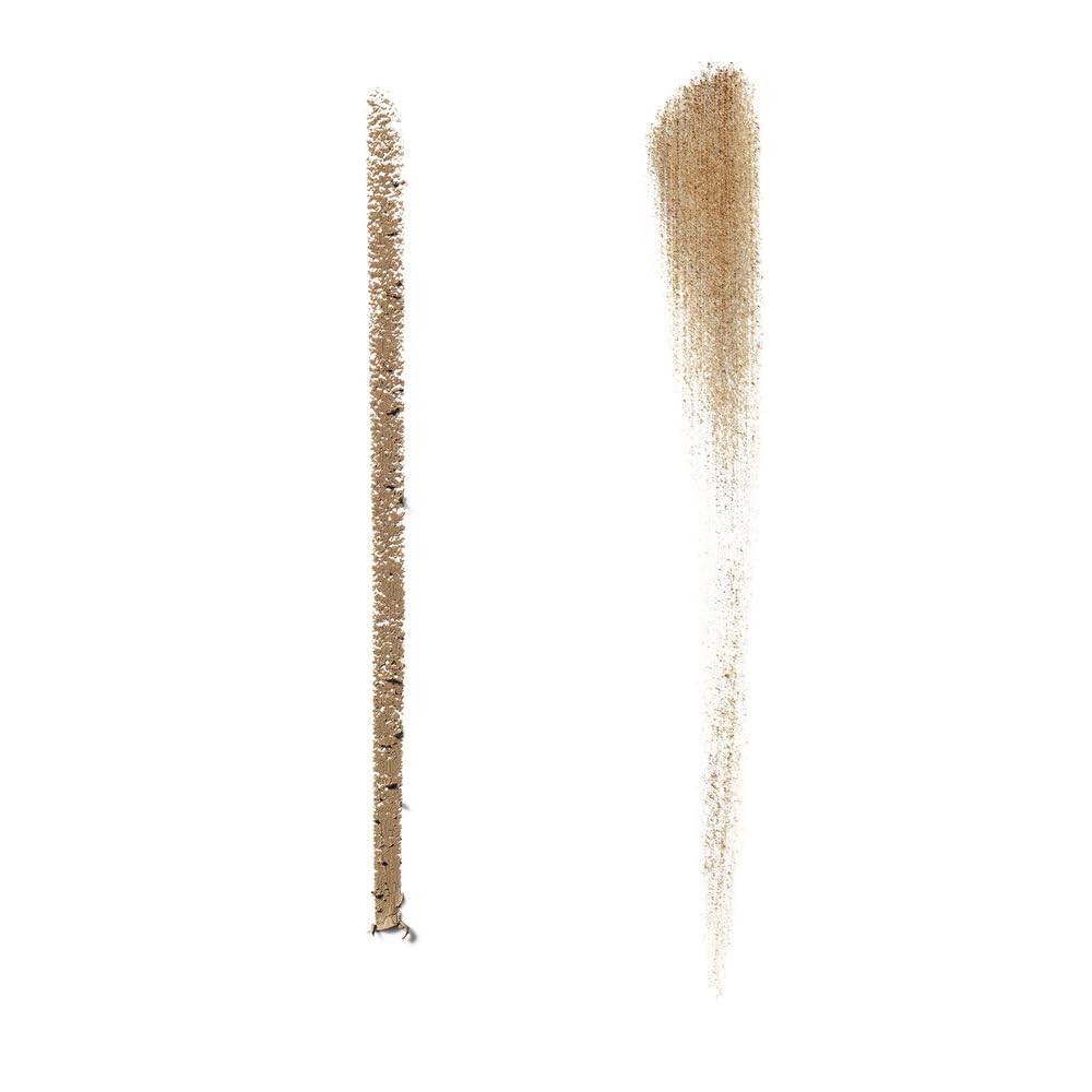 Estée Lauder triangular pencil tip closeup creating precise hairlike strokes benefit