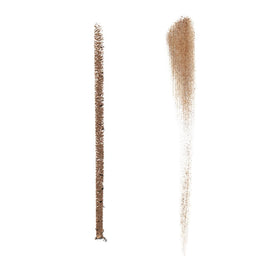 Estée Lauder triangular pencil tip closeup for precise hairlike strokes and control