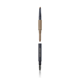 Estée Lauder front packaging of the 3-in-1 brow tool showing compact design and convenience