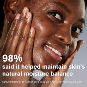 Estée Lauder close-up of balm texture illustrating rich, melt-in feel benefit