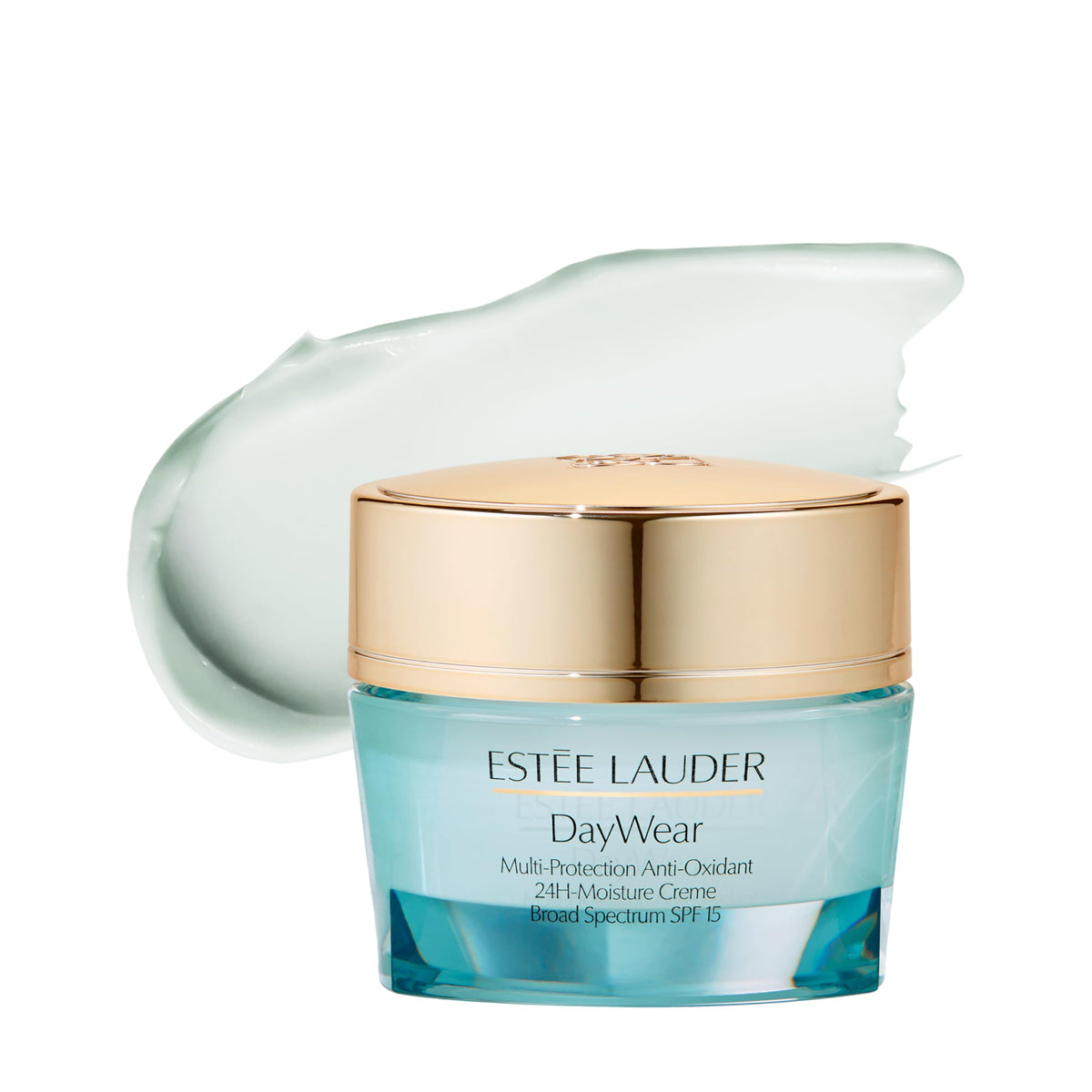 Estée Lauder front packaging showing jar and label for quick recognition and trust