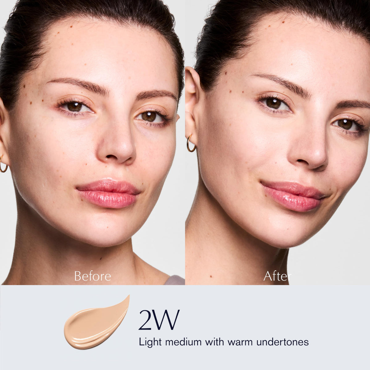 Estée Lauder wand detail showing 3D sculpting tip for precise application benefit