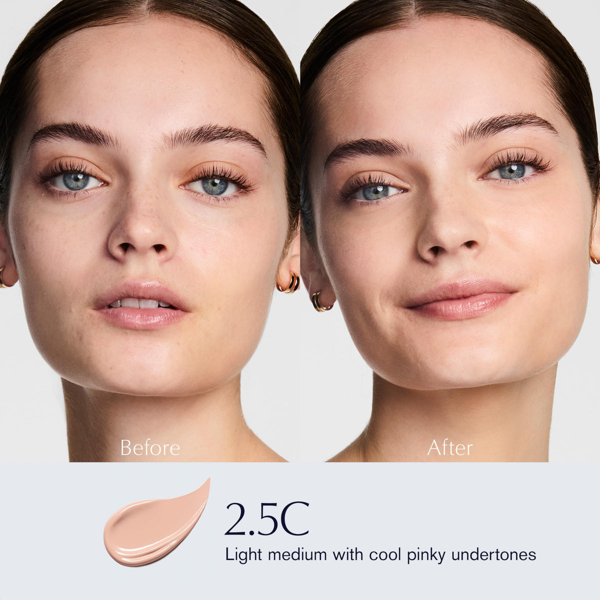 Estée Lauder 3D sculpting wand close-up showing precision tip for controlled application