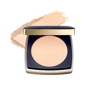 Estée Lauder compact front view showing sleek packaging and luxury appeal