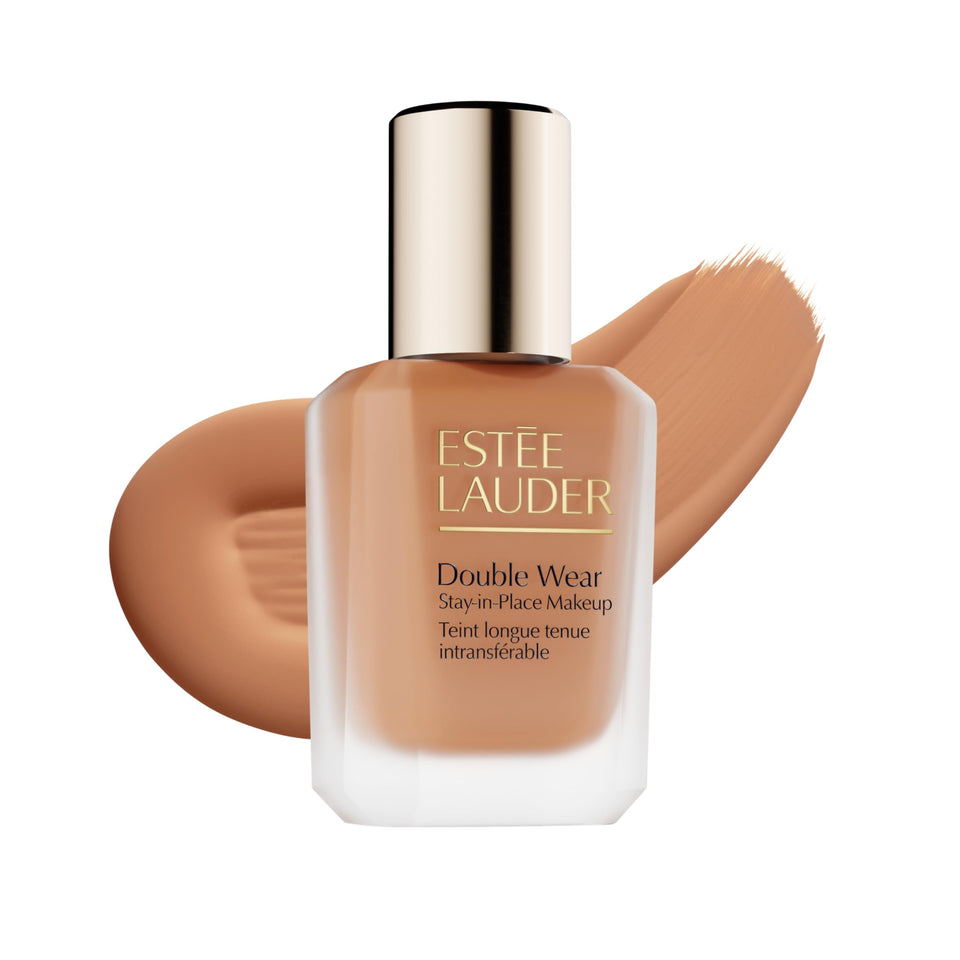 Estée Lauder front bottle 5W1 Bronze shows true-to-shade color and long-wear benefit