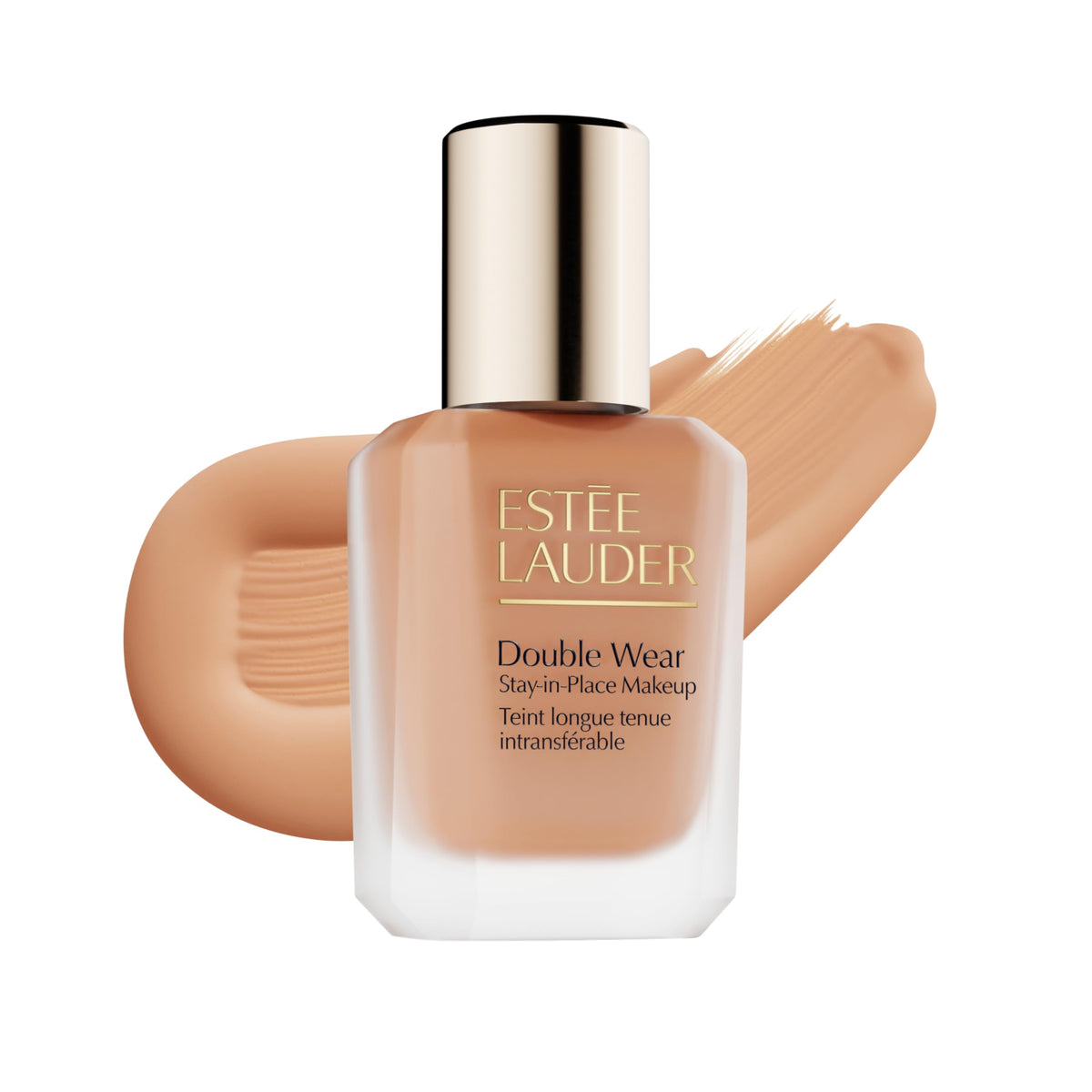 Estée Lauder front bottle showing product branding and 36-hour wear benefit
