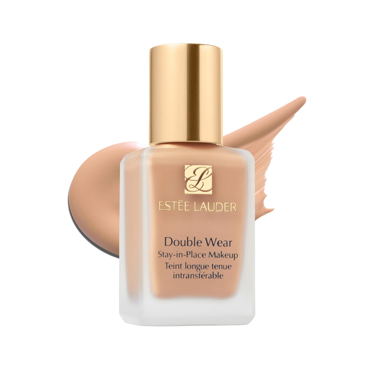 Estée Lauder front bottle view showing packaging and long-wear benefit