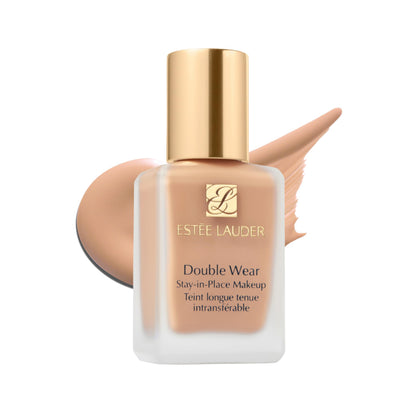 Estée Lauder front bottle view showing packaging and long-wear benefit