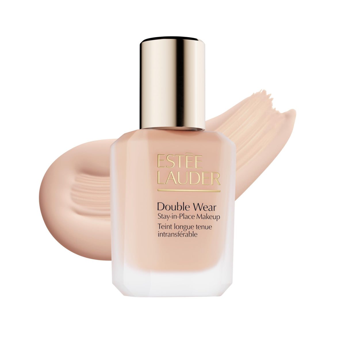 Estée Lauder front bottle view showing sleek matte packaging and product name benefit