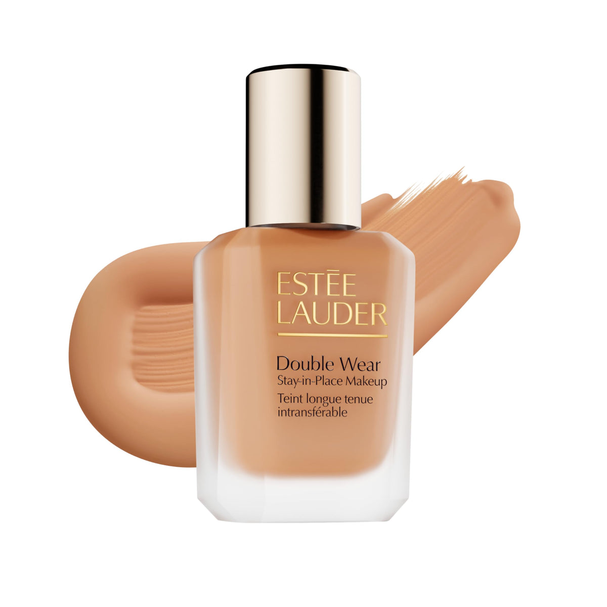 Estée Lauder front bottle view showing sleek packaging and long-wear benefit