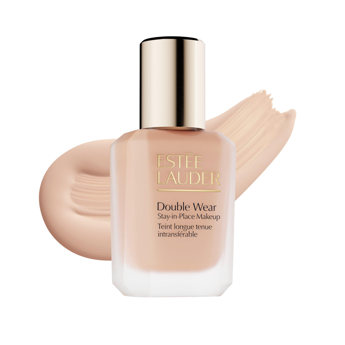 Estée Lauder front bottle showing product and shade for reliable long-wear