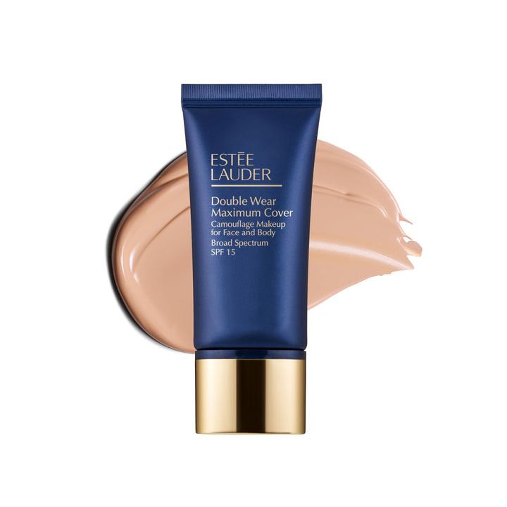 Estée Lauder front packaging showing bottle and branding for confident coverage
