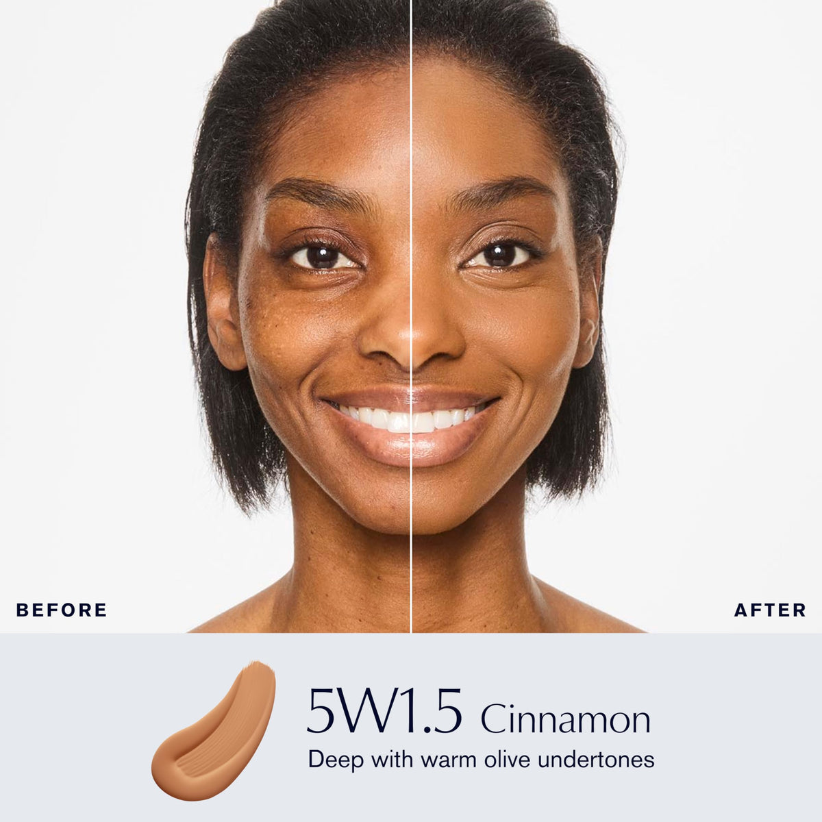Estée Lauder bottle with pump dispensing foundation for controlled application benefit