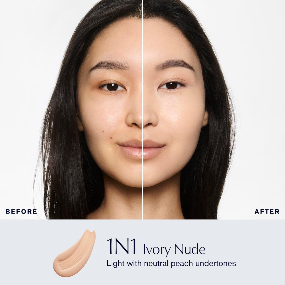 Estée Lauder pump dispensing foundation for controlled, mess-free use