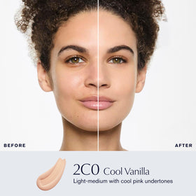 Estée Lauder pump dispensing formula demonstrating controlled application benefit