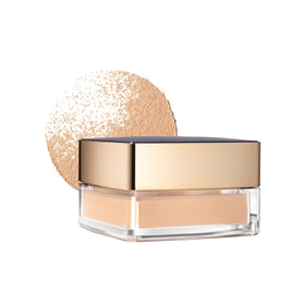 Estée Lauder front packaging showing sculptural case and luxury finish benefit