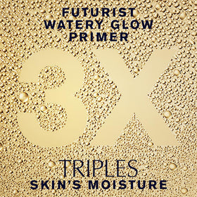 Estée Lauder product next to ruler showing 1.35 oz size and travel-friendly scale
