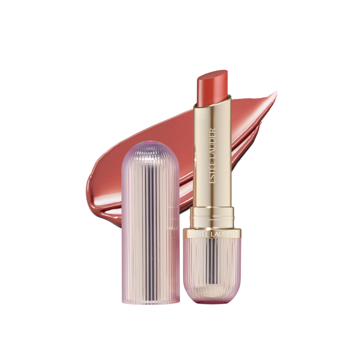 Estée Lauder front packaging showing product and shade for easy identification