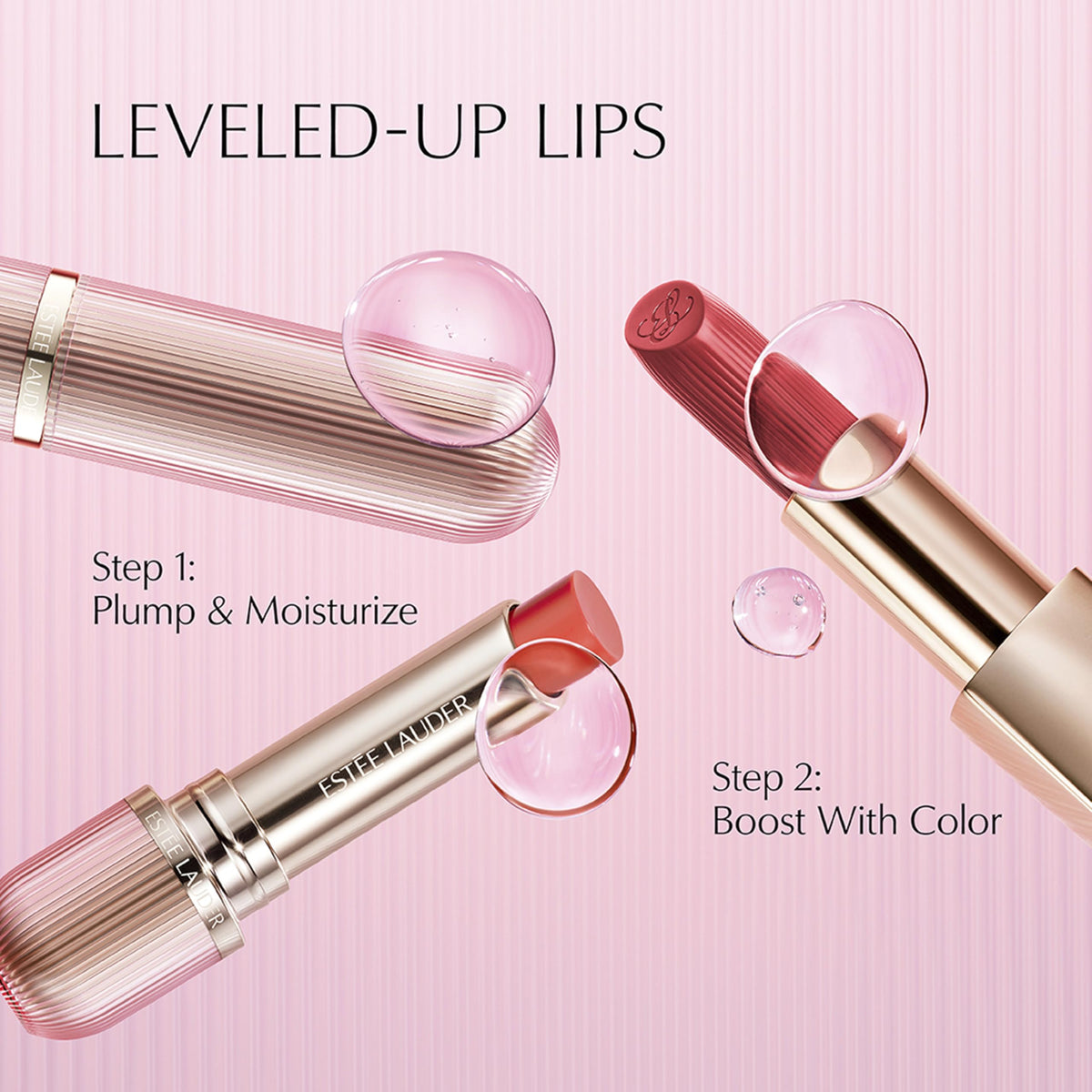 Estée Lauder Futurist HydraPlump in a small makeup bag for on-the-go hydration