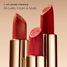 Estée Lauder golden case and magnetic cap detail conveying luxury and secure closure