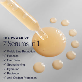 Estée Lauder representation of hyaluronic acid and peptide synergy enhancing moisture