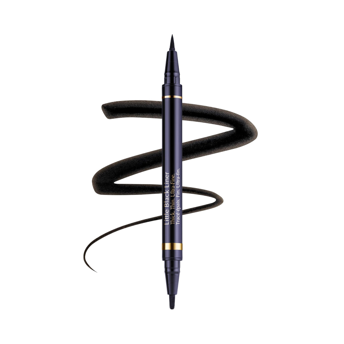 Estée Lauder Little Black Liner front packaging showing dual-ended design and black finish
