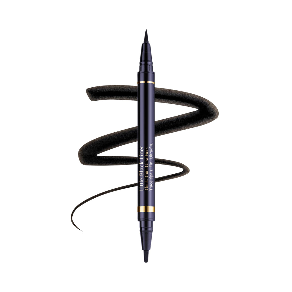 Estée Lauder Little Black Liner front packaging showing dual-ended design and black finish