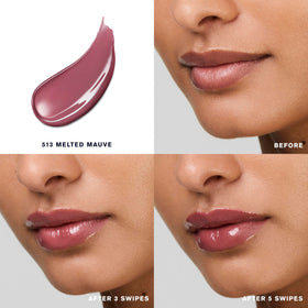 Estée Lauder Melted Mauve swatch on skin demonstrating true shade