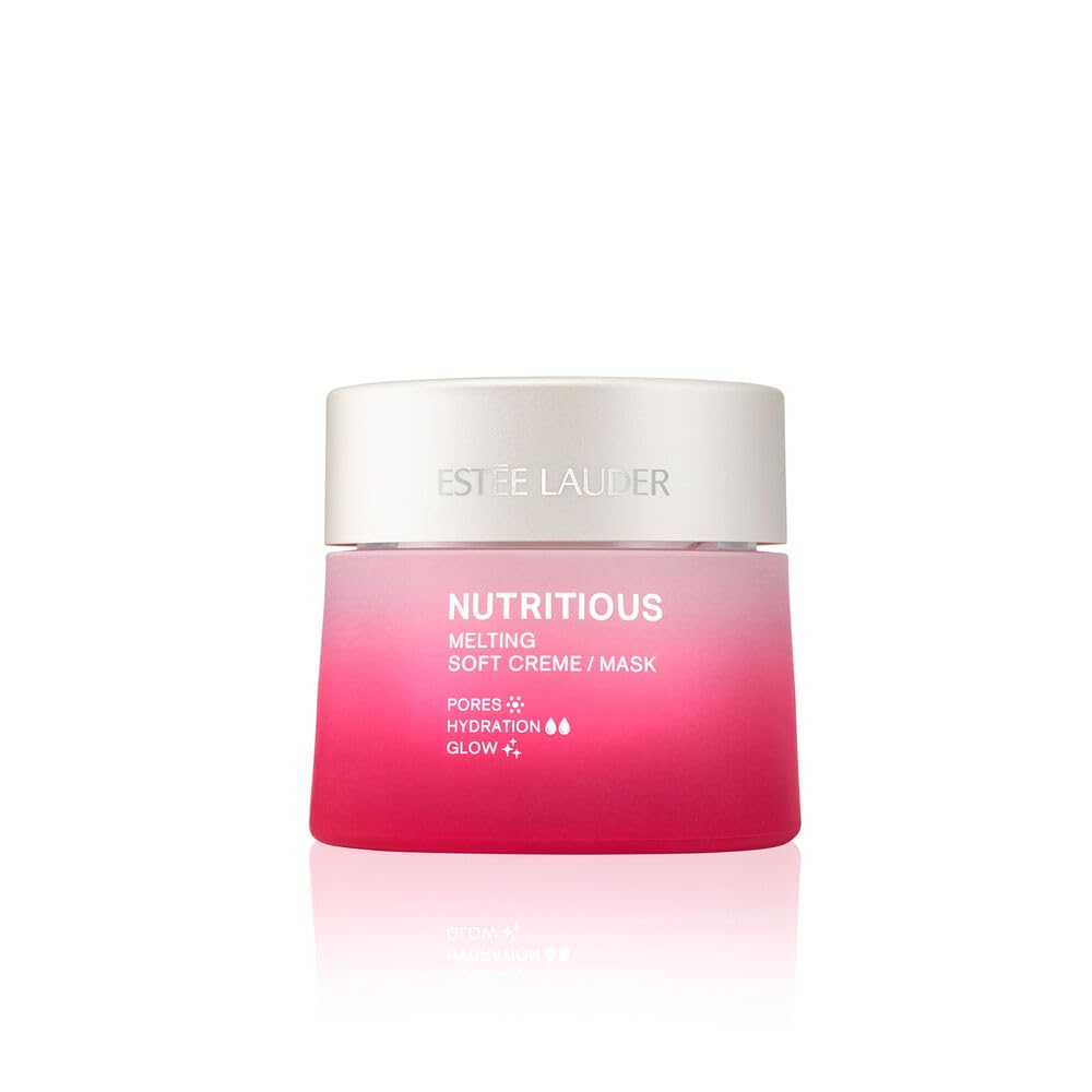 Estée Lauder front jar view showing sleek packaging and hydration benefit