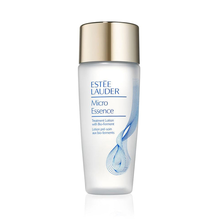 Estée Lauder front packaging showing travel-size bottle and elegant design, convenient for travel