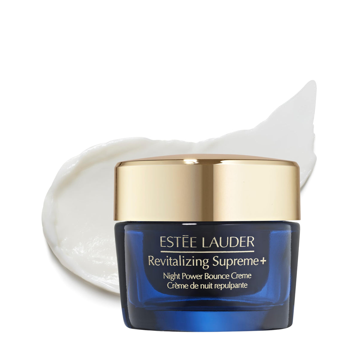 Estée Lauder travel jar front view showing compact night cream and easy packing benefit