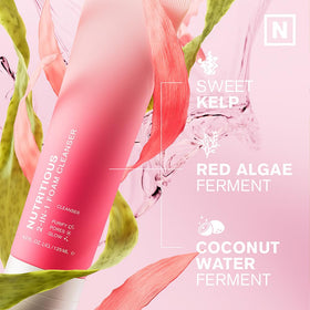 Estée Lauder Nutritious mask application on face for deeper pore care