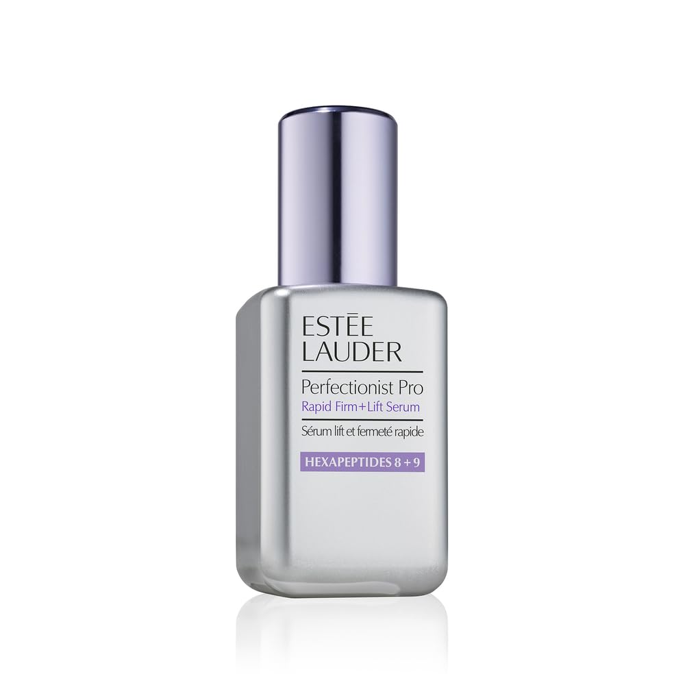 Estée Lauder bottle front view showing premium packaging and immediate lifting benefit