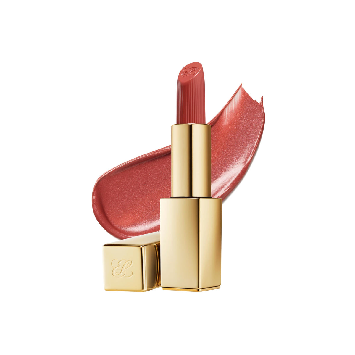 Estée Lauder front packaging showing shade 333 and luxe gold case for visual appeal