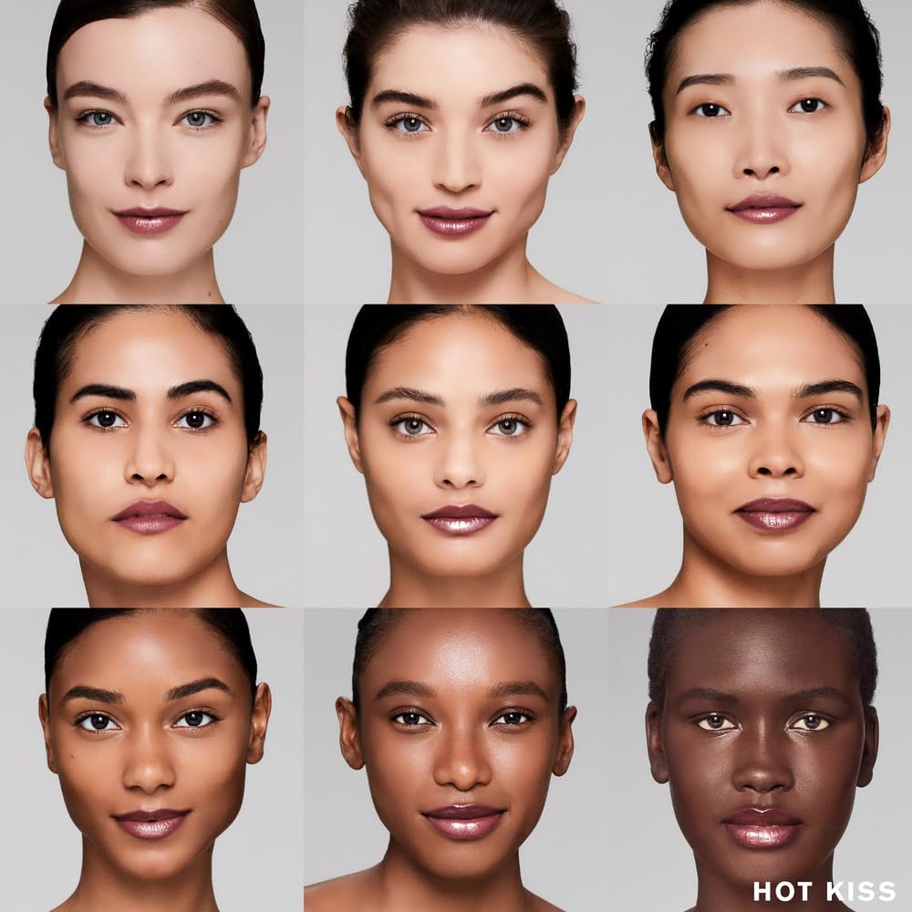 Estée Lauder lifestyle image of model wearing Hot Kiss for polished look