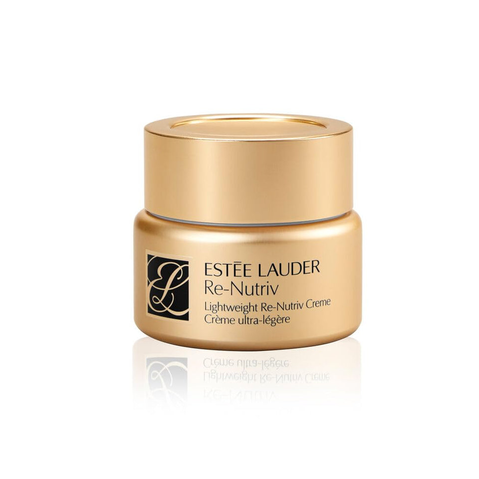 Estée Lauder front jar view showing elegant packaging and premium hydration