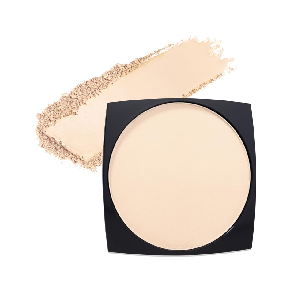 Estée Lauder refill front packaging showing shade label and compact fit for easy replacement