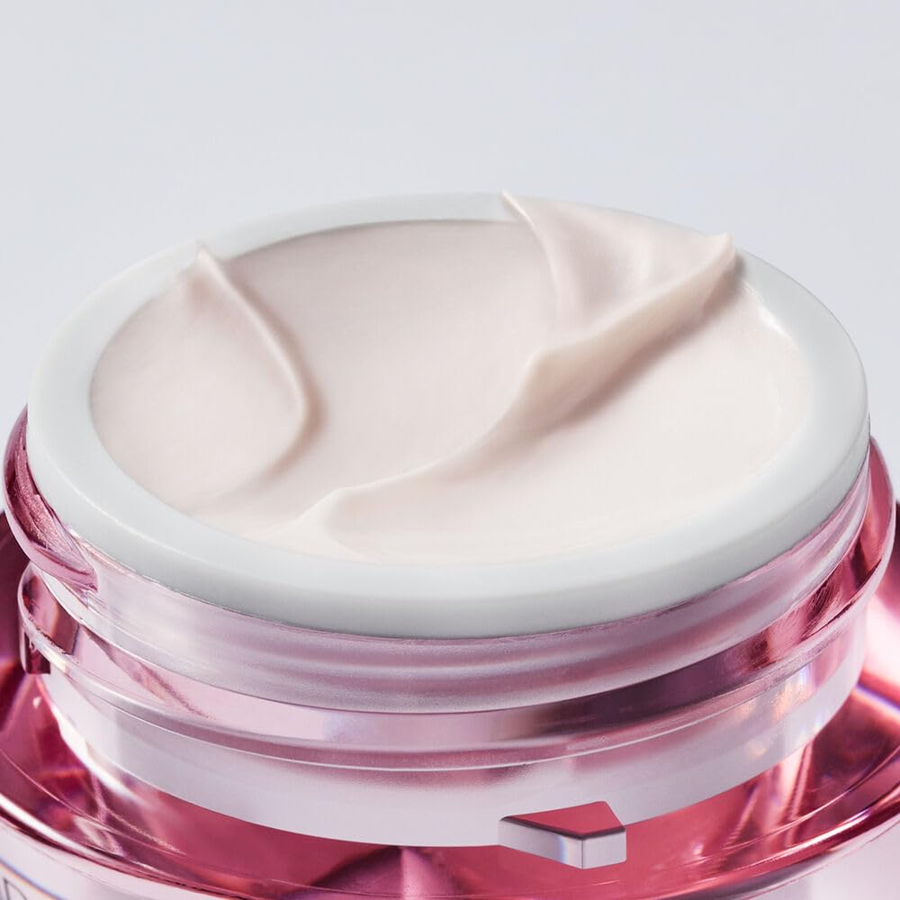 Estée Lauder under eye cream applied on hand for easy absorption demonstration