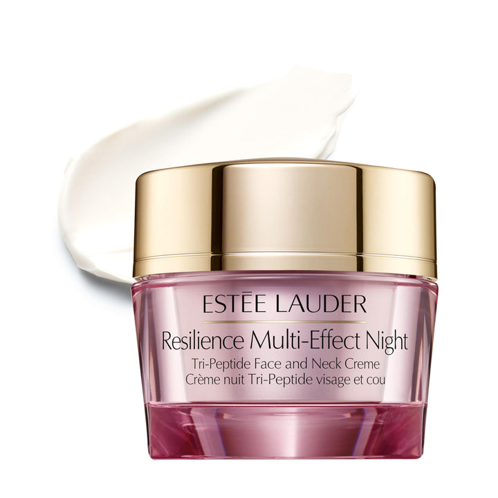 Estée Lauder jar front showing packaging and luxurious night cream benefits