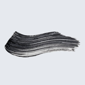 Estée Lauder texture swipe revealing fiber-rich formula for volume