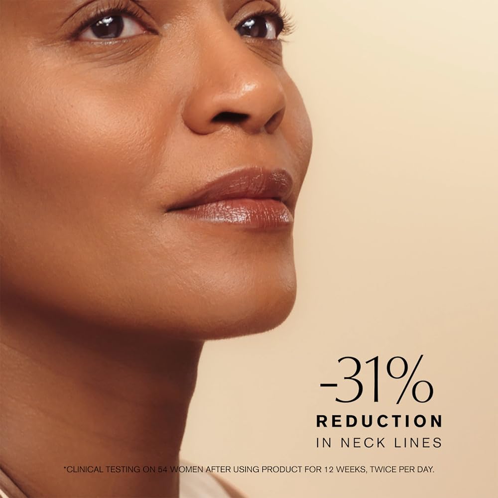 Estée Lauder cream texture close-up demonstrating smooth, fast-absorbing finish