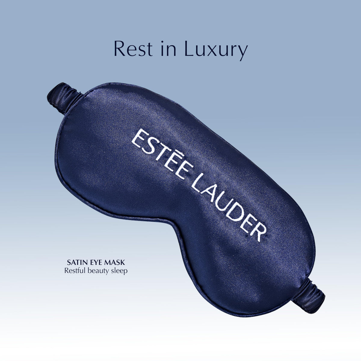 Estée Lauder travel pouch with products showing portable routine and convenient size comparison