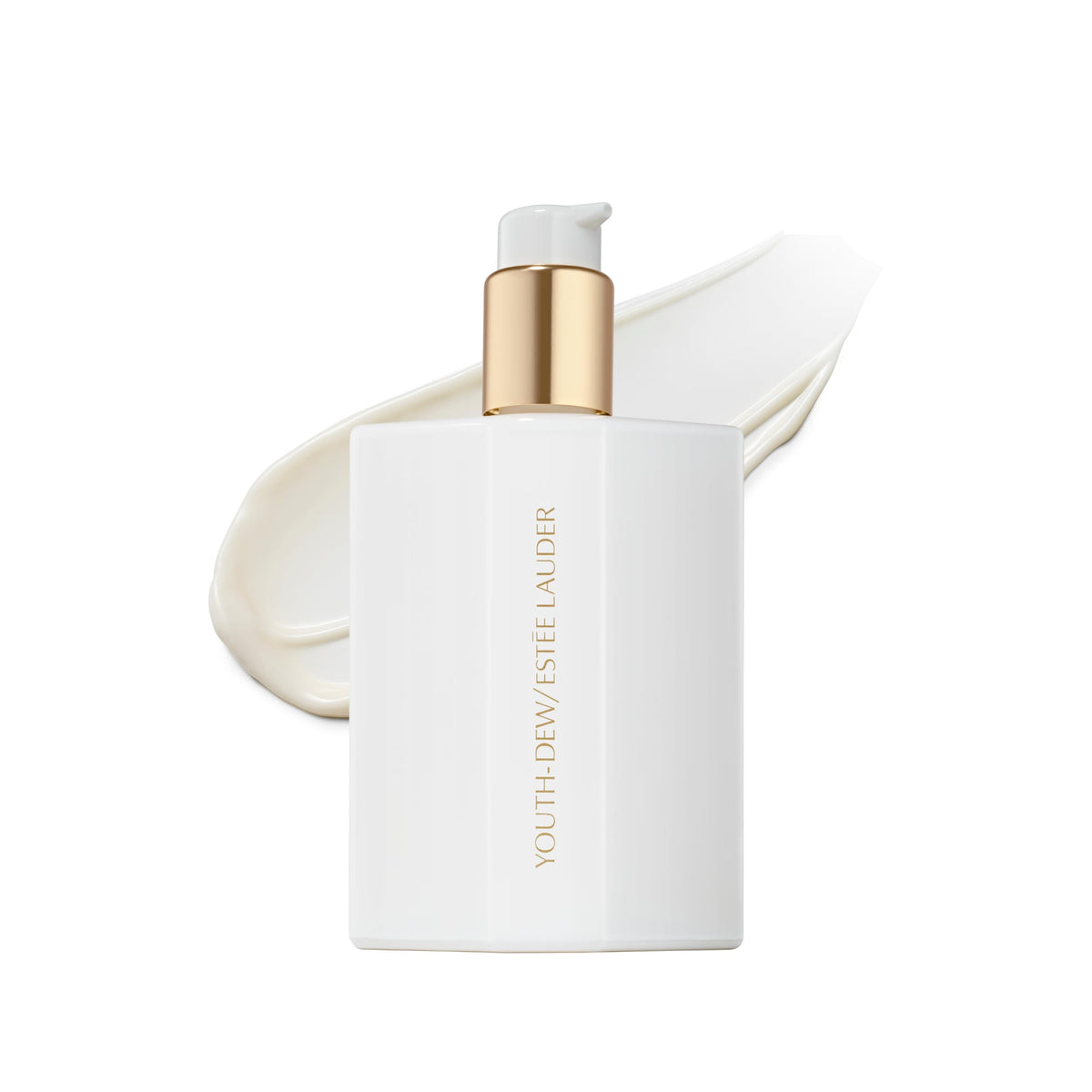 Estée Lauder Youth‑Dew front packaging showing 5 ounce bottle and label, highlighting elegance
