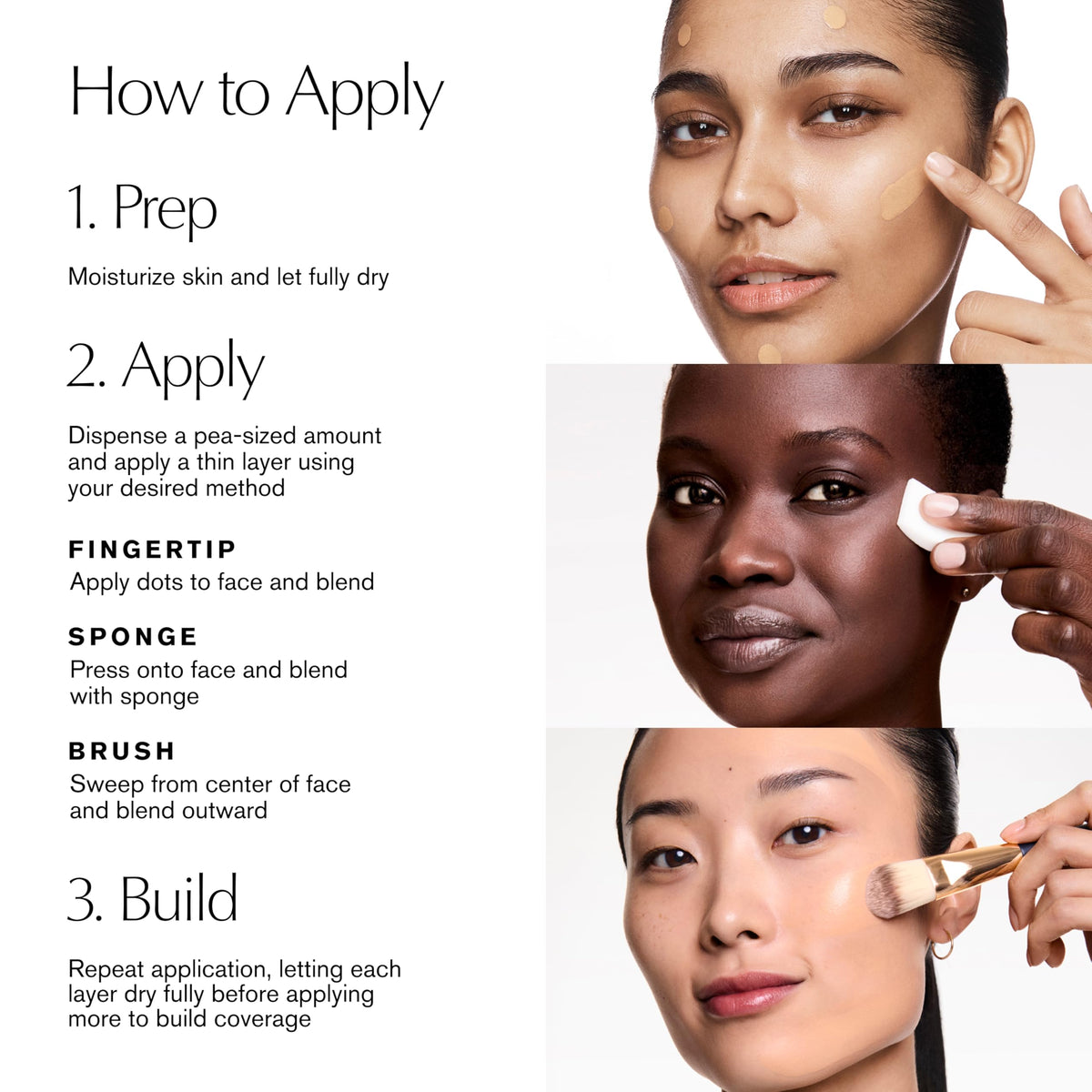Estée Lauder bottle with optional pump attachment showing compatibility and controlled product dispensing