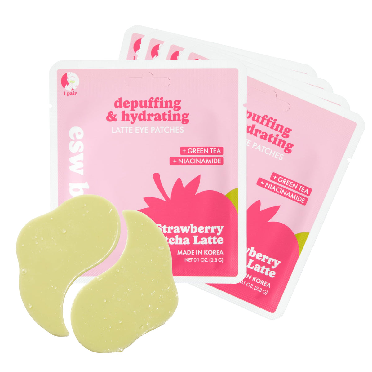 ESW Beauty front packaging showing five-pack and benefits